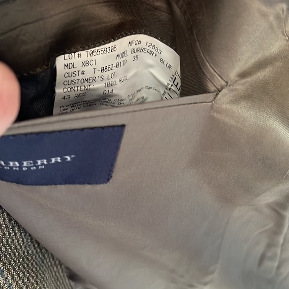 Burberry Vintage Houndstooth Blazer - Picture 3 of 6